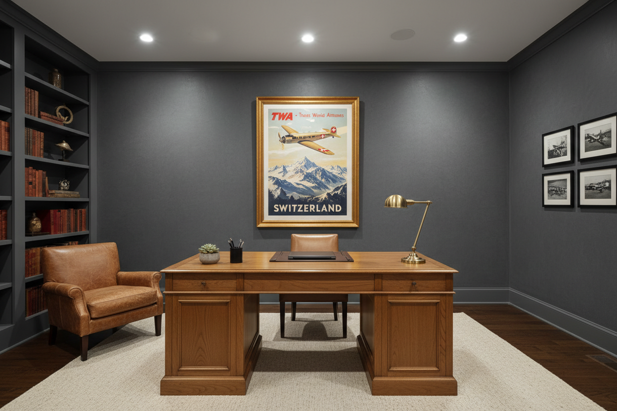 First-Class Decor: A Guide to Styling Aviation Wall Art