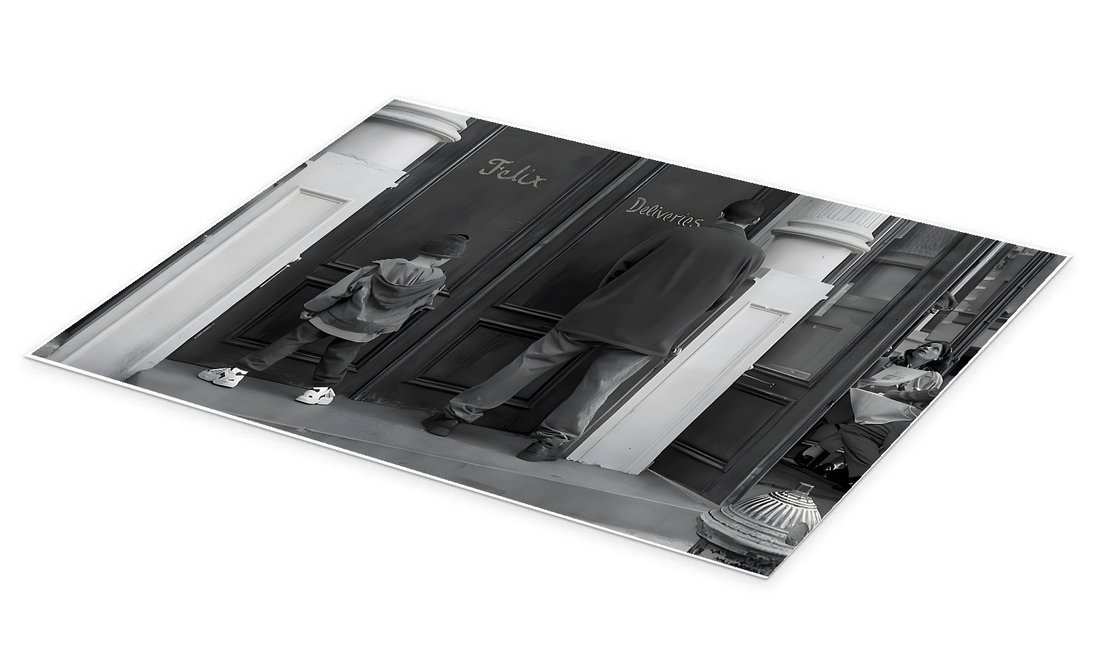 City Lesson: A Funny Pop Art Movie Bathroom Wall Art Print