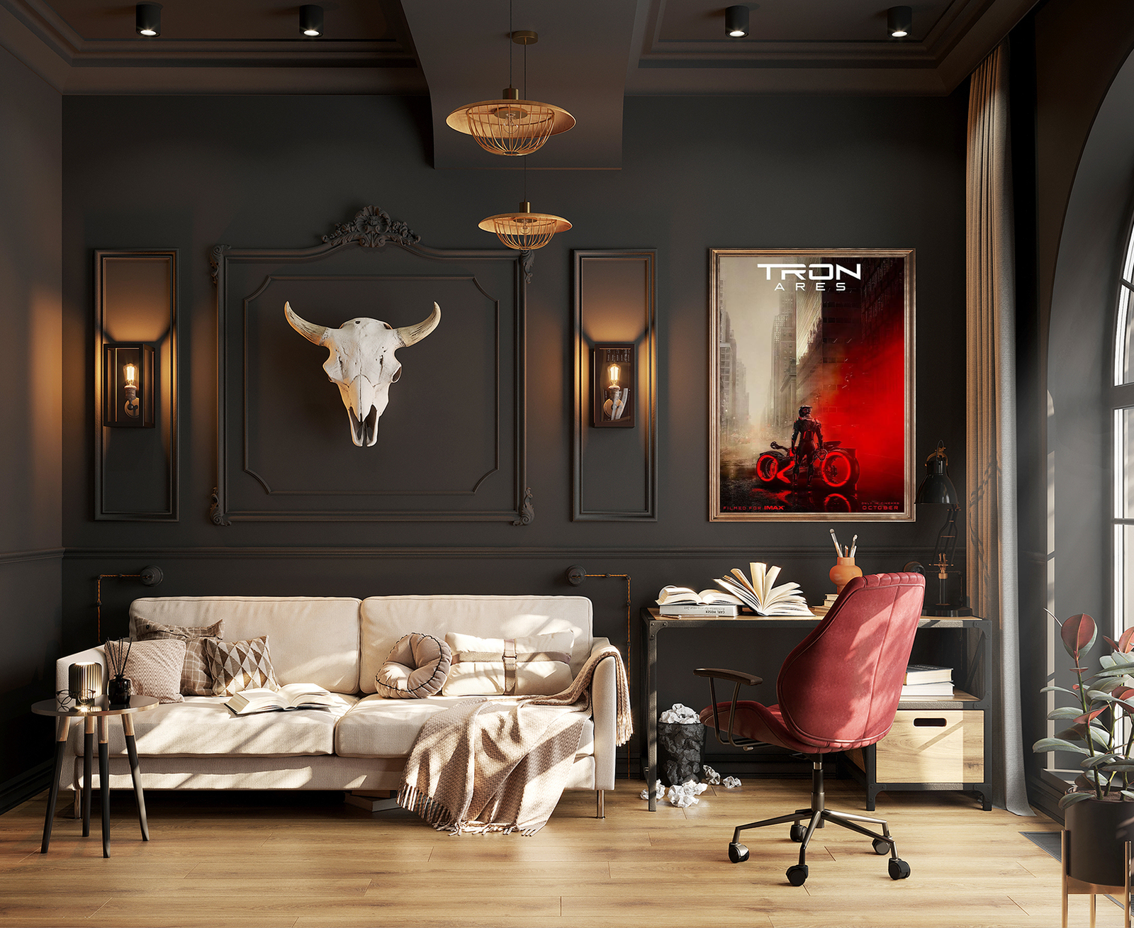 No Going Back: A Modern Sci-Fi Tron: Ares Movie Wall Art