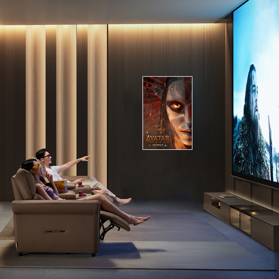 Gaze of the Ash Clan: A Modern Sci-Fi Movie Wall Art for Fans