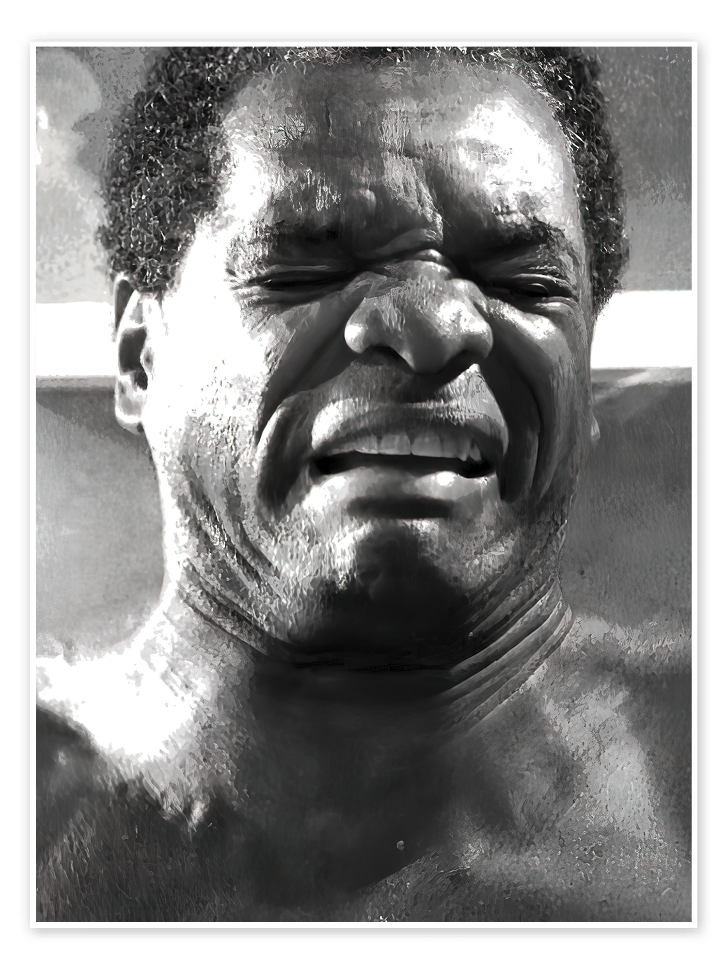 Maximum Effort: A Funny Black and White Wall Art for the Bathroom