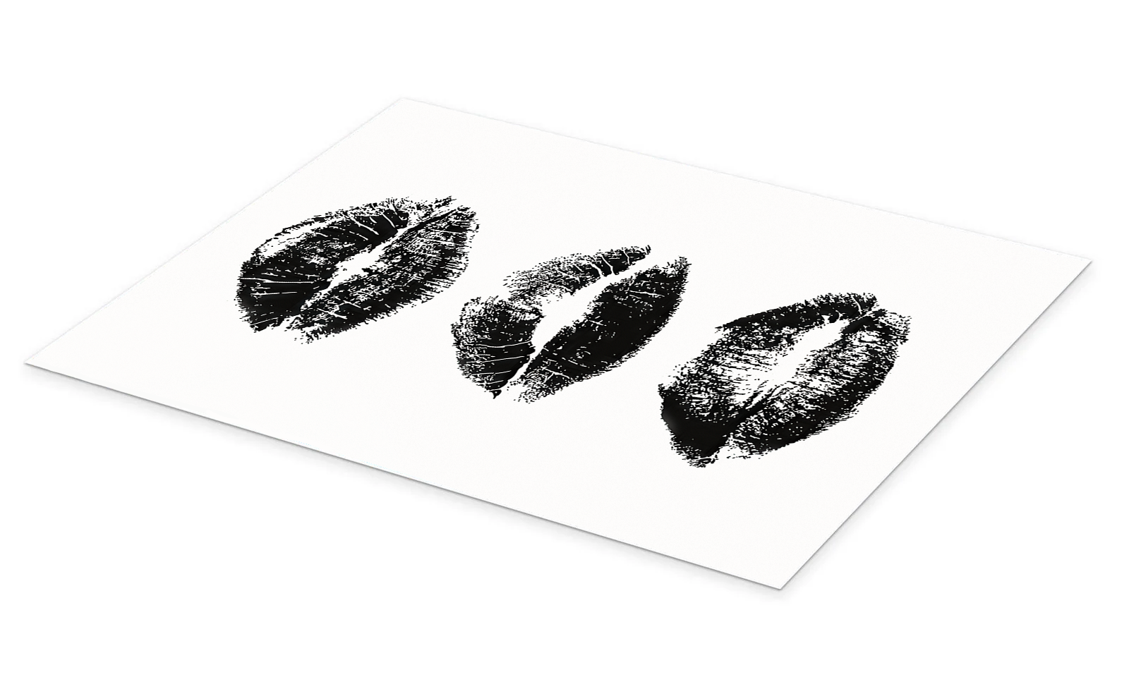 Sealed With a Kiss: A Unique Pop Art Wall Art for Your Living Room