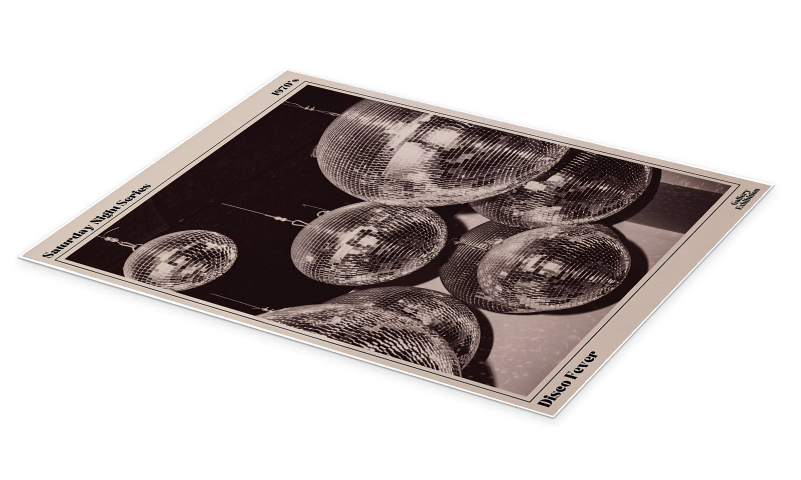 Fever Dream: A Unique Vintage-Style Wall Art for Your Living Room