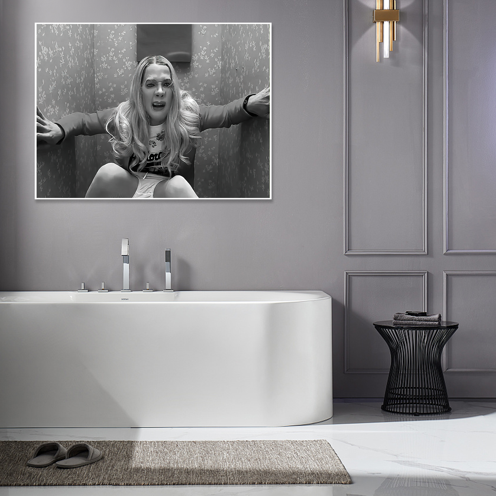 It's Coming Out of Me Like Lava: A Funny Bridesmaids Pop Art Wall Art