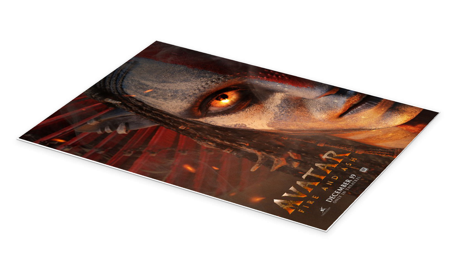 Gaze of the Ash Clan: A Modern Sci-Fi Movie Wall Art for Fans