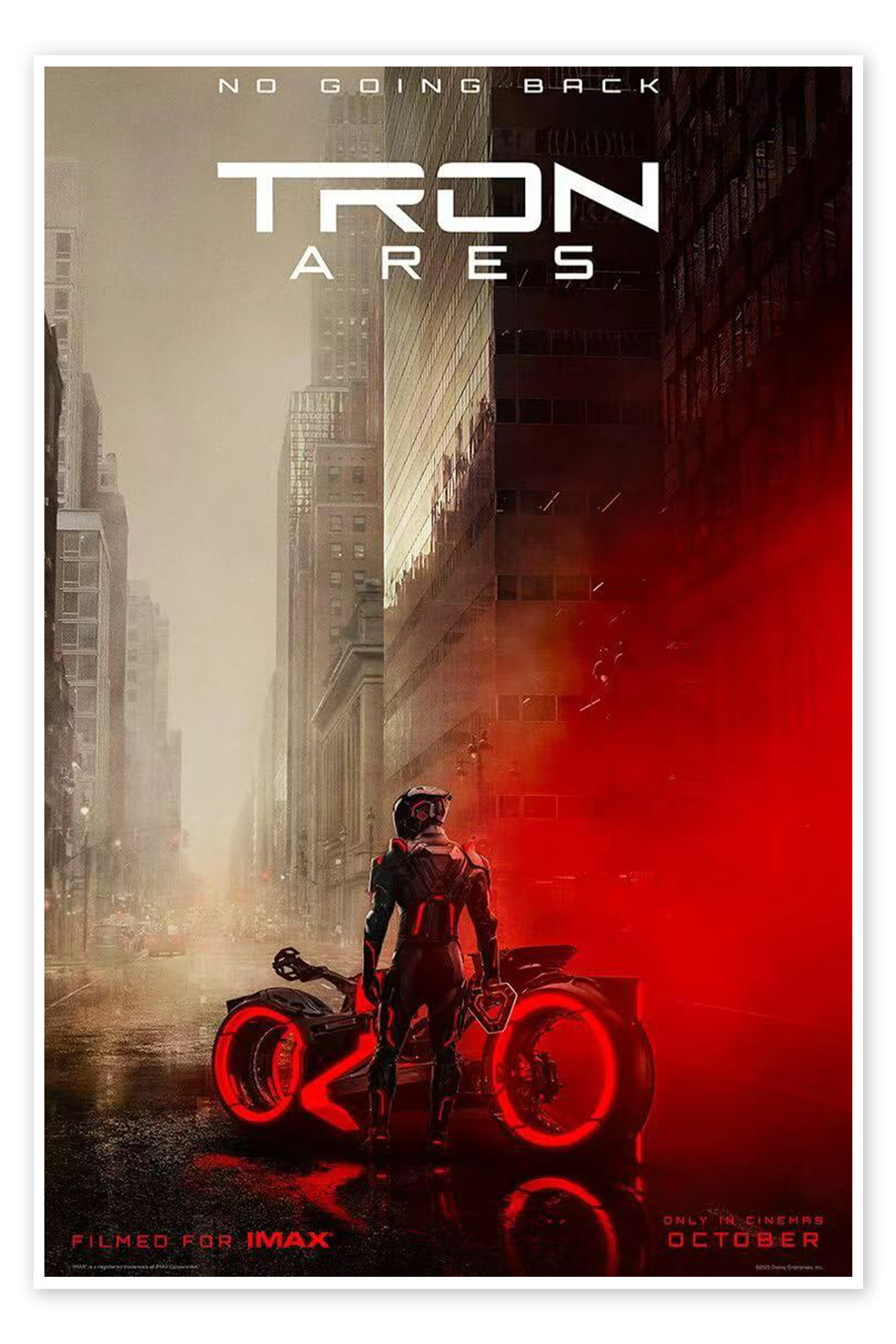 No Going Back: A Modern Sci-Fi Tron: Ares Movie Wall Art