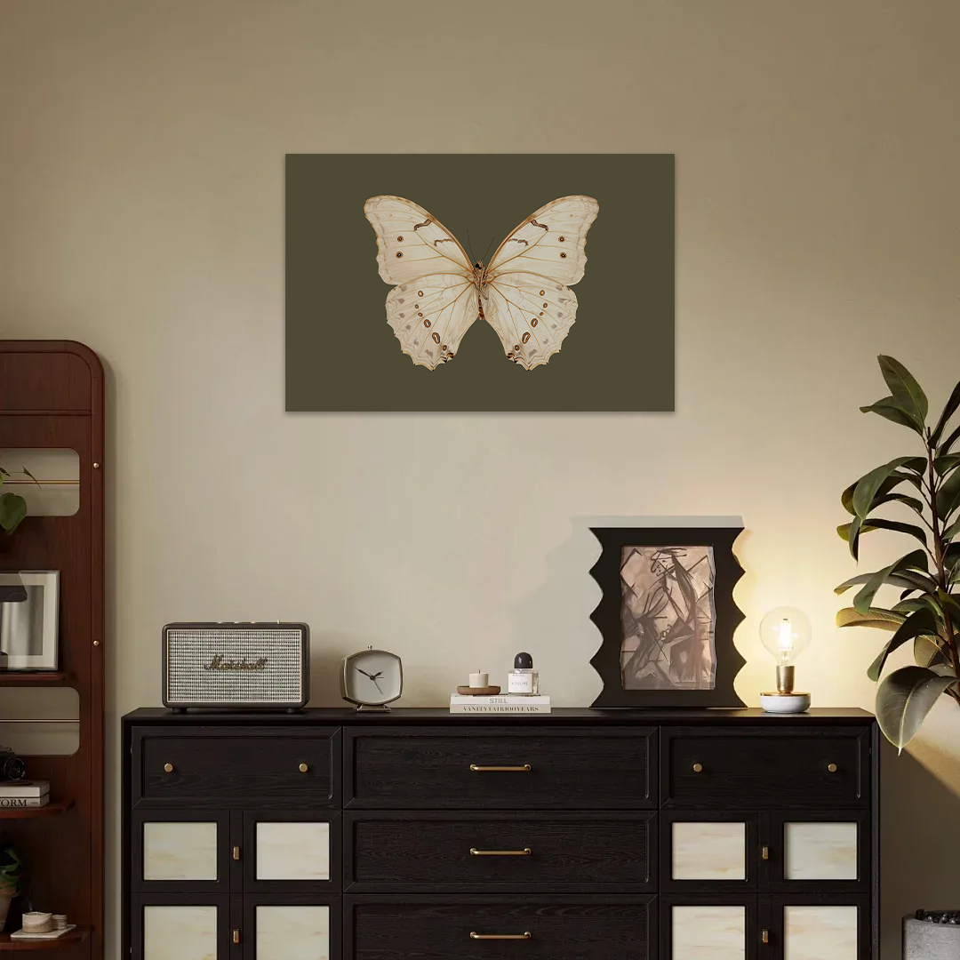 Vintage Butterfly Wall Art - The Naturalist's Specimen Minimalist Print