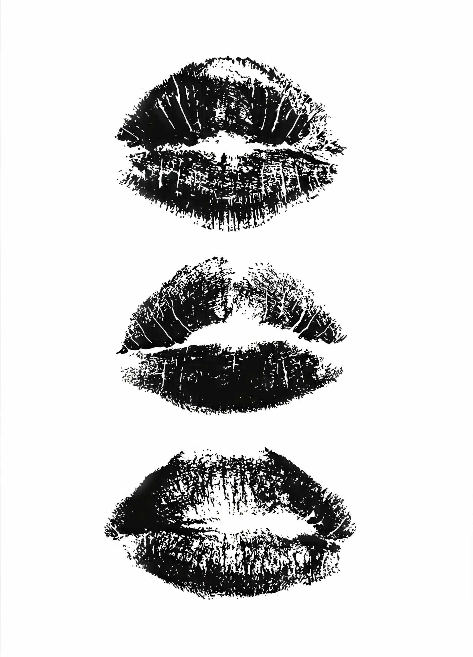 Sealed With a Kiss: A Unique Pop Art Wall Art for Your Living Room