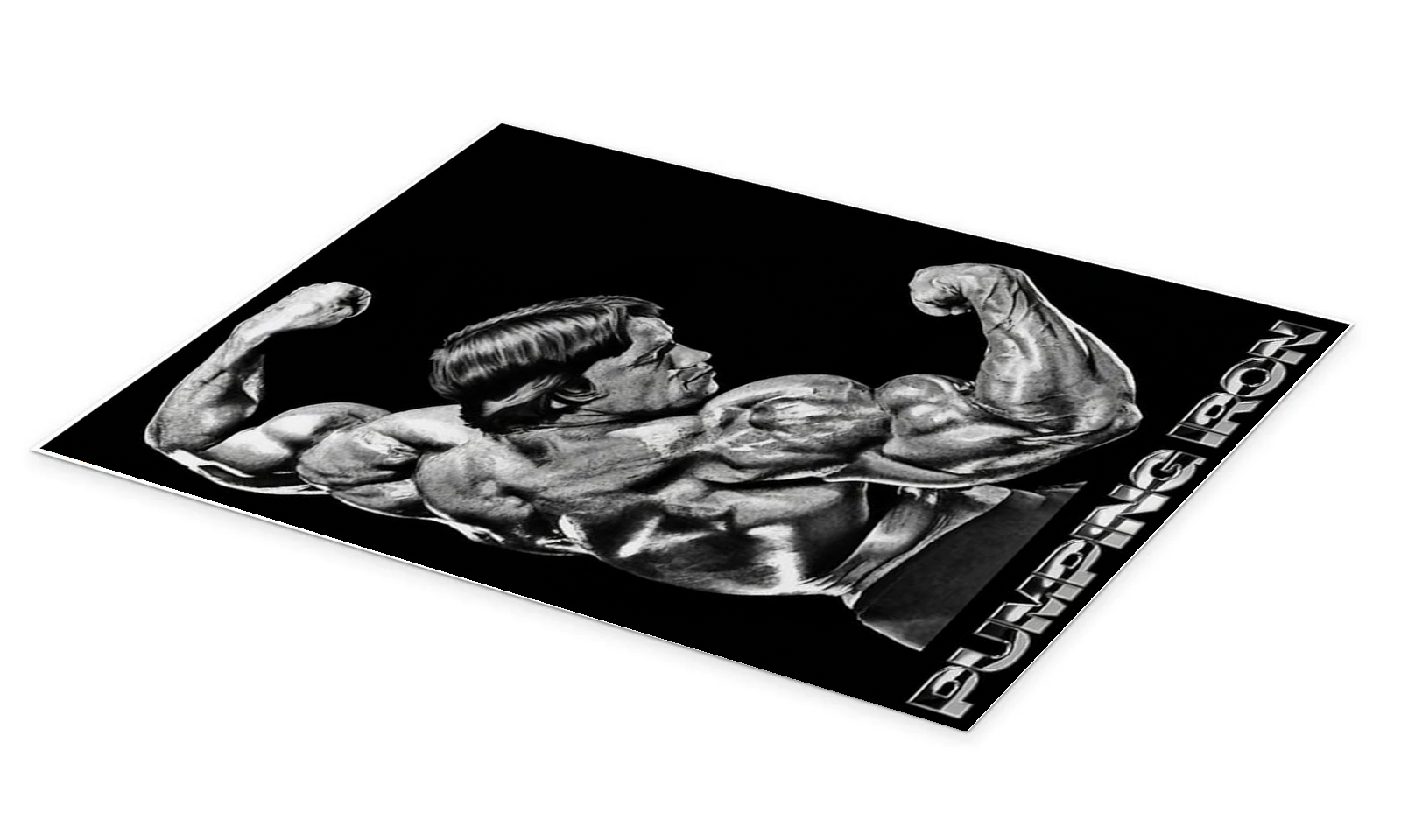 Arnold schwarzenegger pop art Pumping Iron Sports Wall Art