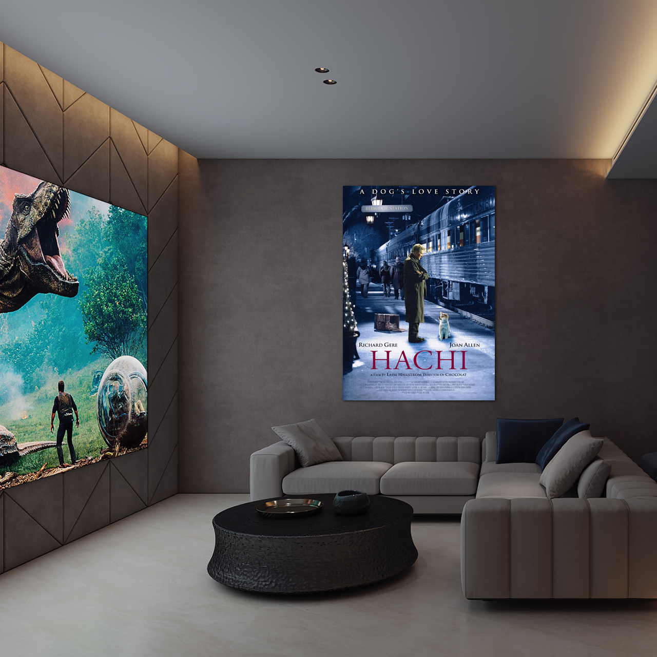 A Bond Forever: A Vintage Hachi: A Dog's Tale Movie Wall Art