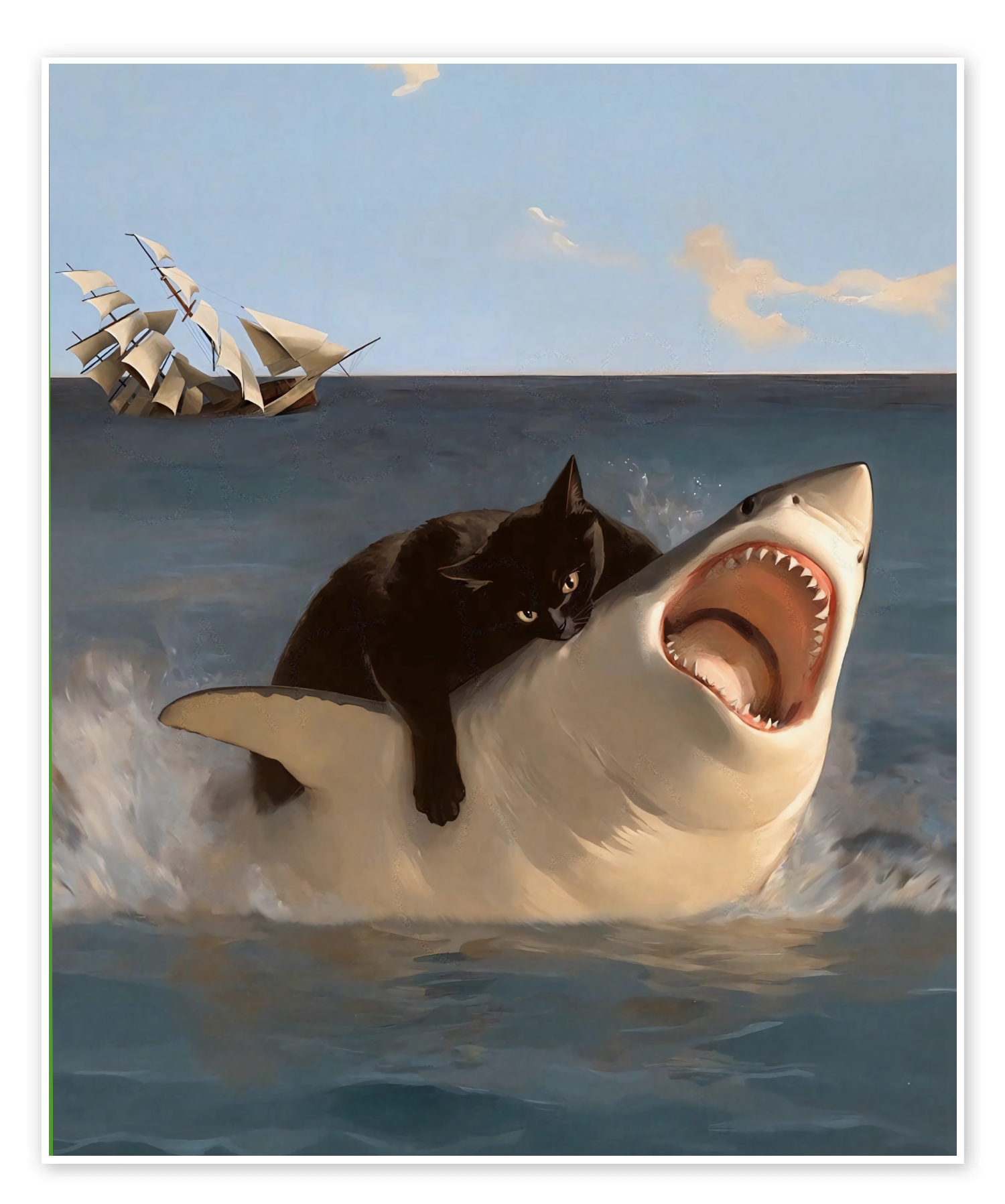 The Captain: A Unique Pop Art Wall Art for Your Living Room