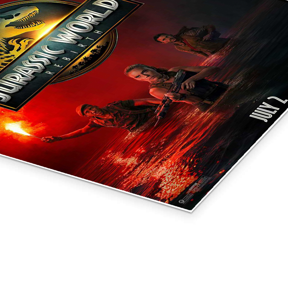 Life Finds a Way: An Epic Jurassic World: Rebirth Movie Wall Art