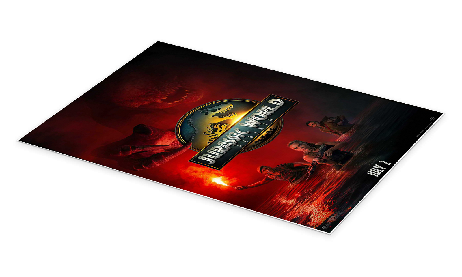 Life Finds a Way: An Epic Jurassic World: Rebirth Movie Wall Art