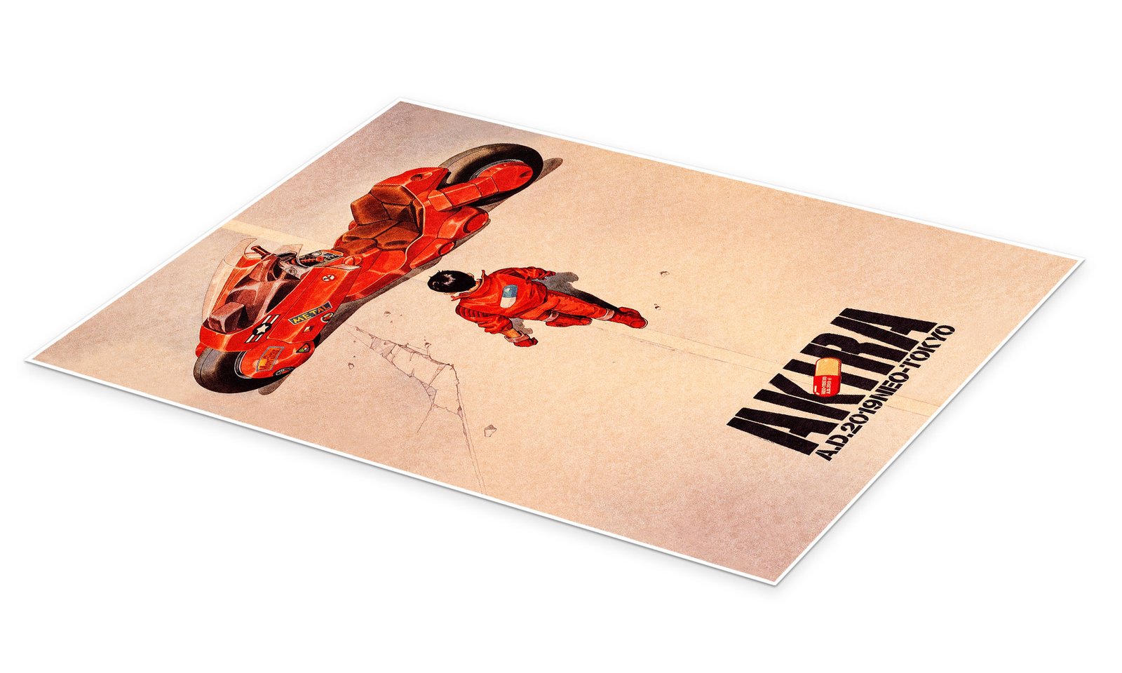 Akira: The Iconic Vintage Anime Movie Poster Wall Art