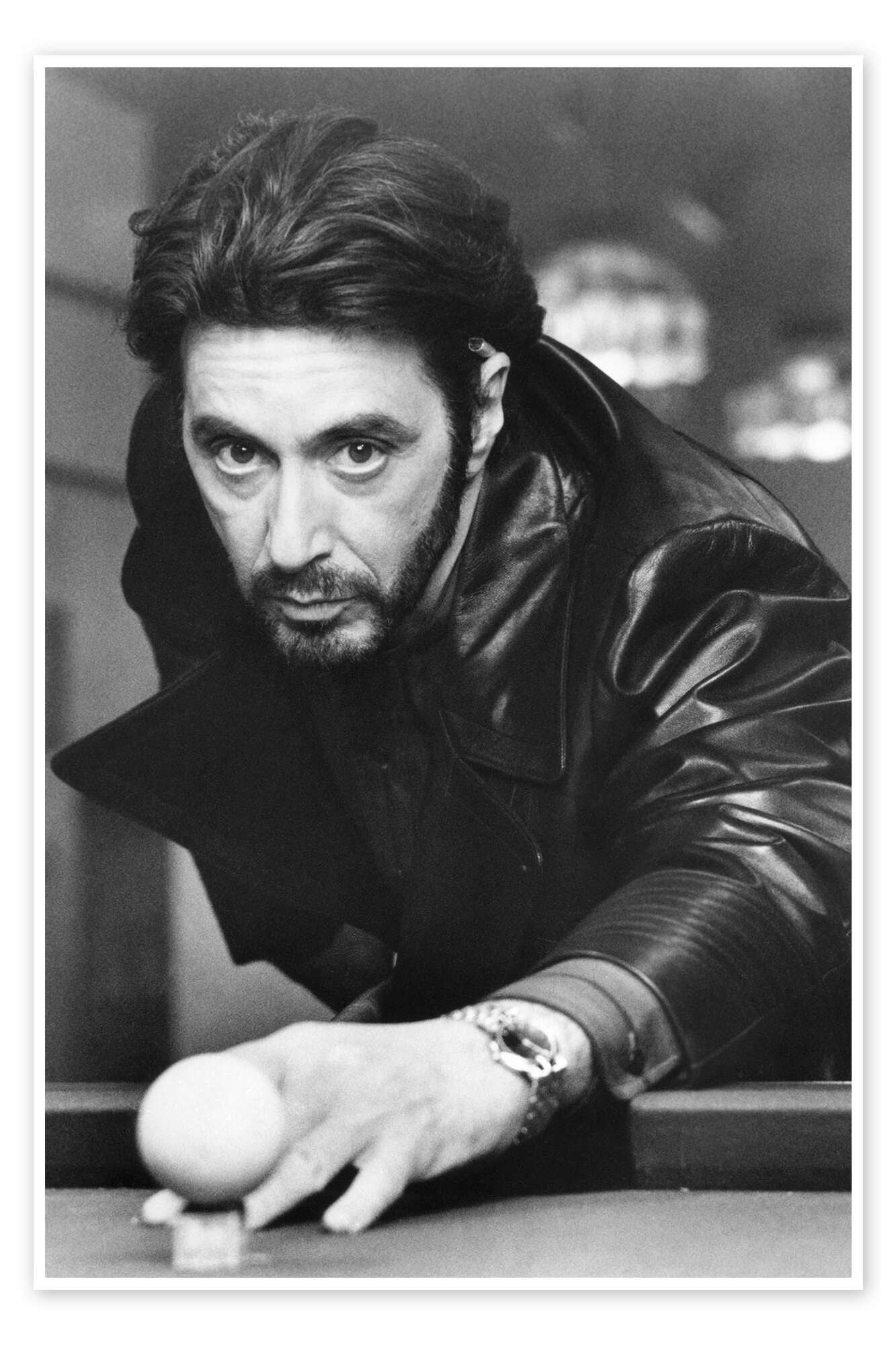 The Hustler: An Iconic Vintage Al Pacino Movie Star Wall Art Print