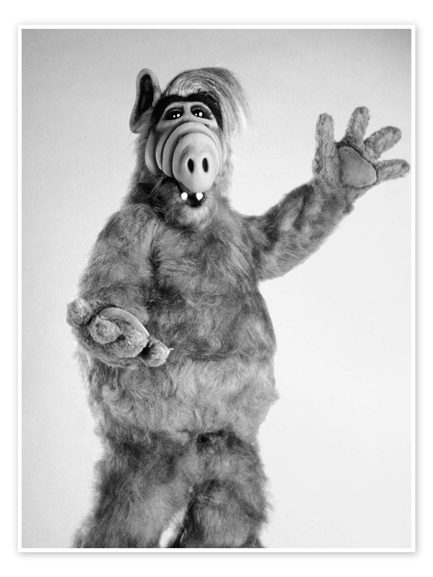 Greetings from Melmac: An Iconic Vintage ALF TV Show Wall Art Print