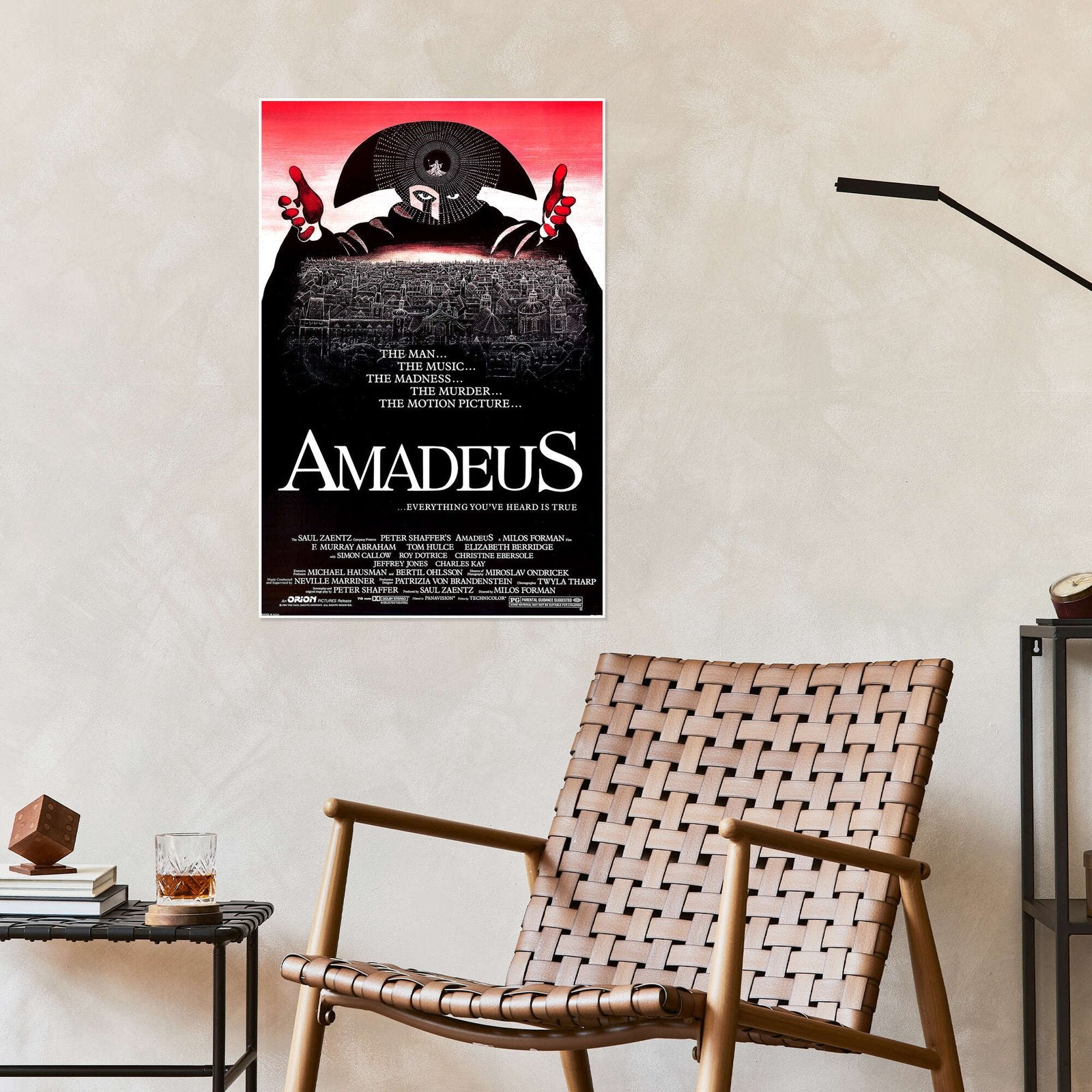 Amadeus: An Iconic Vintage Best Picture Movie Poster Wall Art