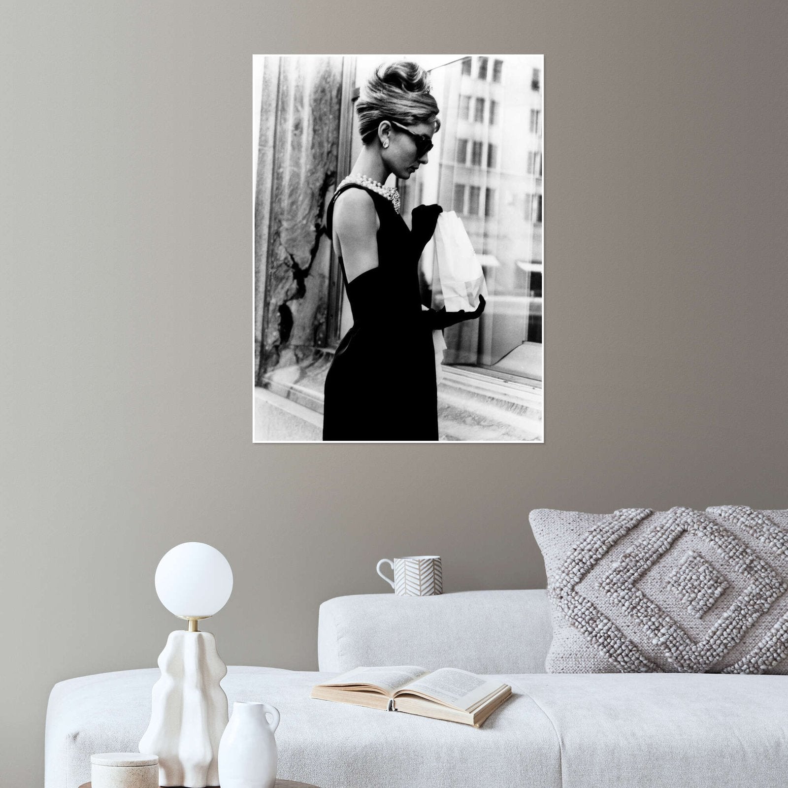 Breakfast at Tiffany's: An Iconic Vintage Audrey Hepburn Wall Art