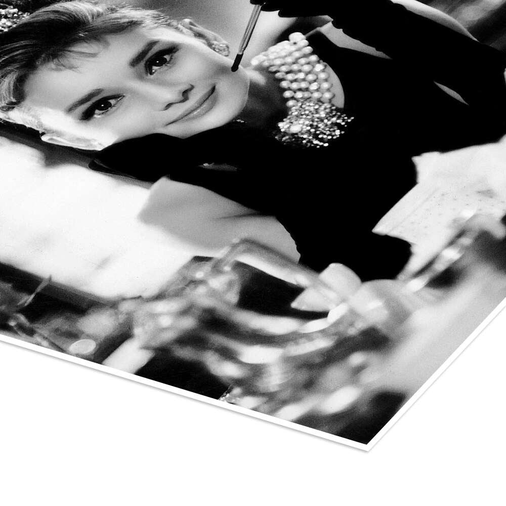 Holly Golightly: An Iconic Vintage Audrey Hepburn Movie Wall Art