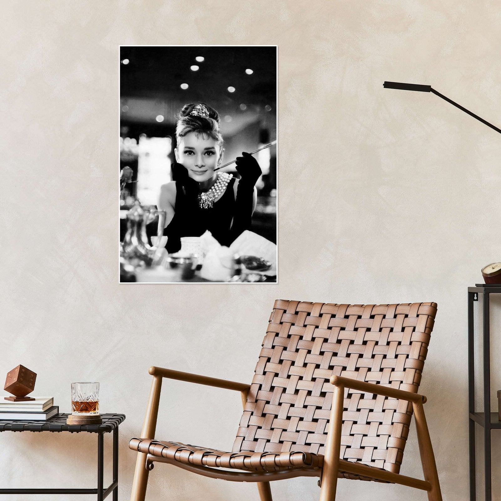 Holly Golightly: An Iconic Vintage Audrey Hepburn Movie Wall Art