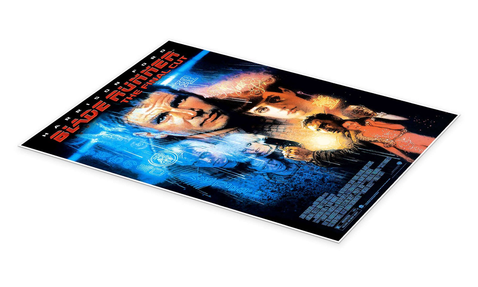 Blade Runner: The Final Cut - An Iconic Vintage Sci-Fi Movie Poster