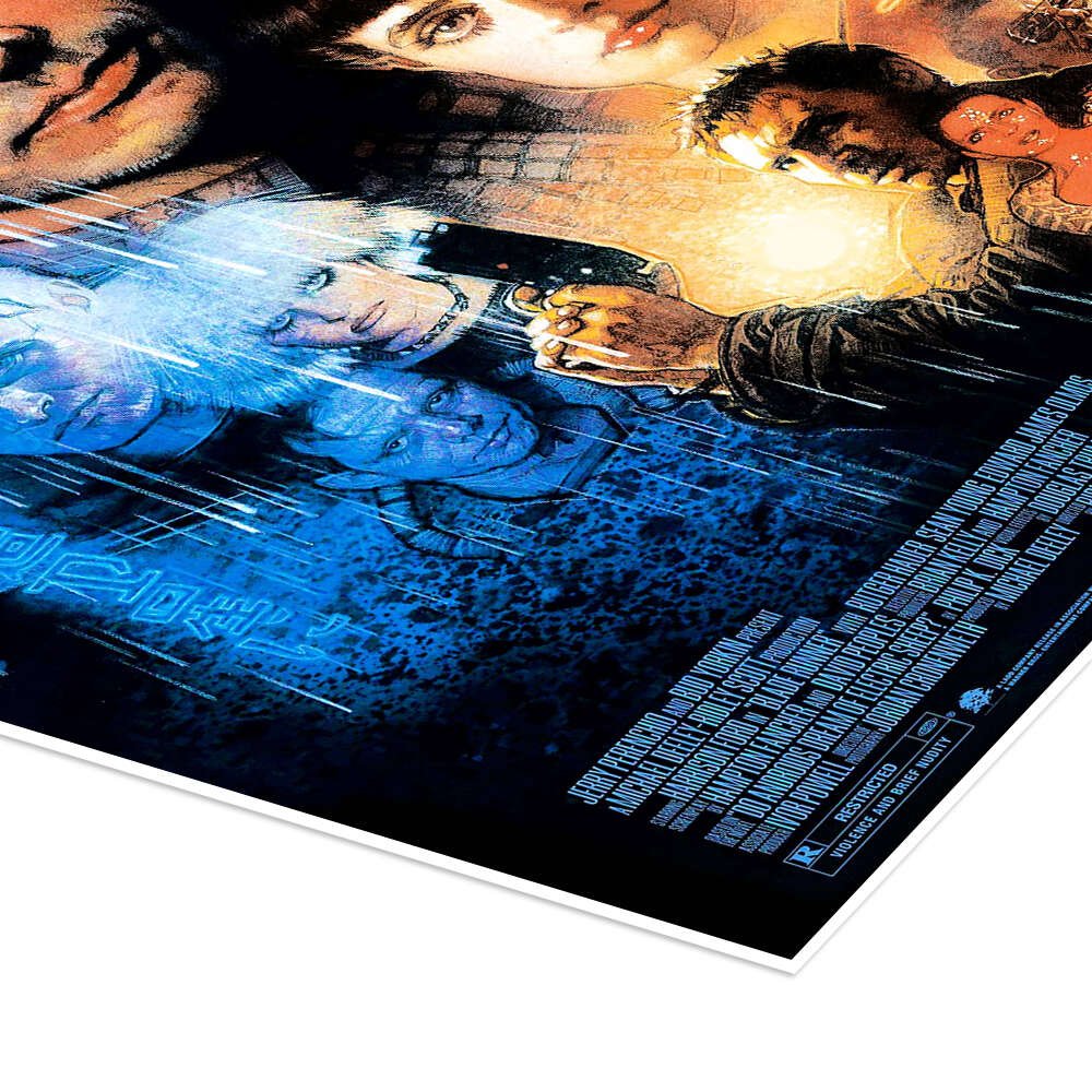 Blade Runner: The Final Cut - An Iconic Vintage Sci-Fi Movie Poster
