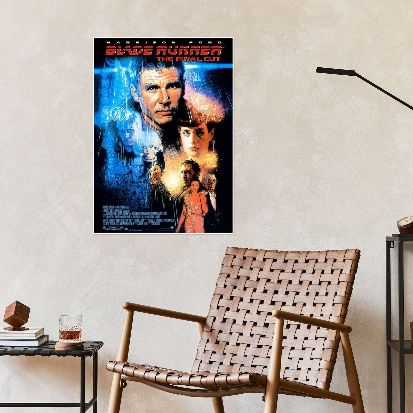 Blade Runner: The Final Cut - An Iconic Vintage Sci-Fi Movie Poster