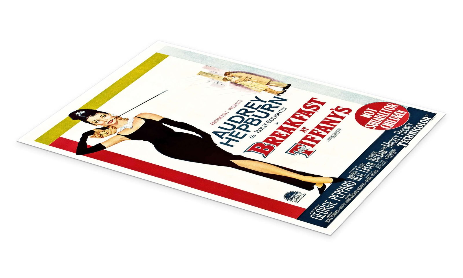 Breakfast at Tiffany's: An Iconic Vintage Audrey Hepburn Movie Poster