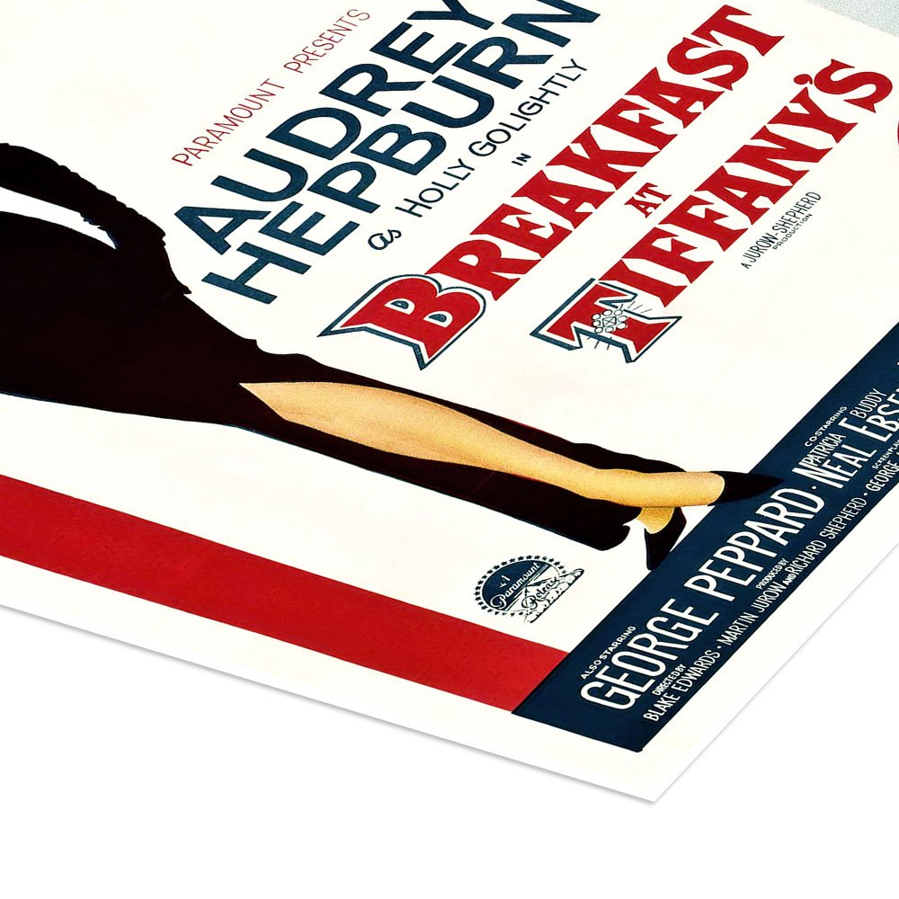 Breakfast at Tiffany's: An Iconic Vintage Audrey Hepburn Movie Poster