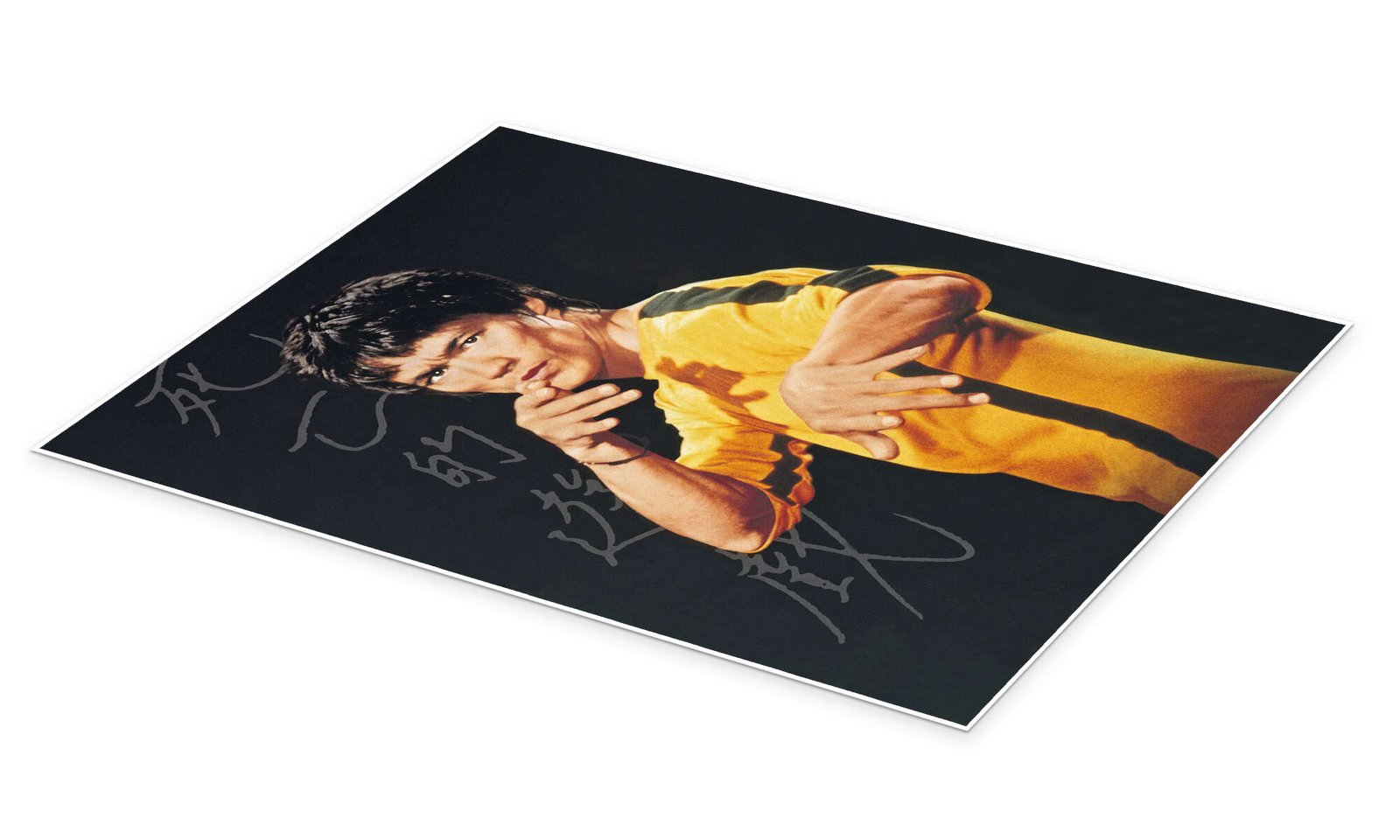 Game of Death: An Iconic Vintage Bruce Lee Movie Wall Art Print