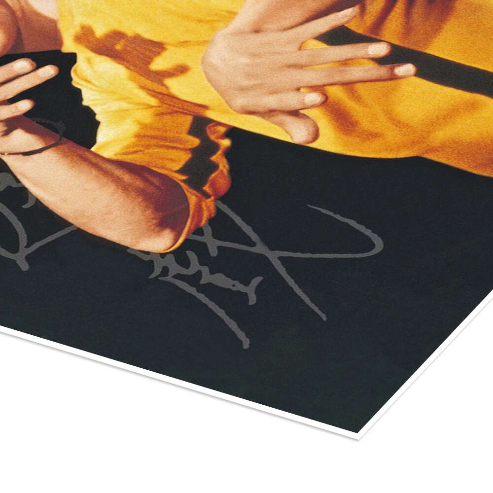 Game of Death: An Iconic Vintage Bruce Lee Movie Wall Art Print