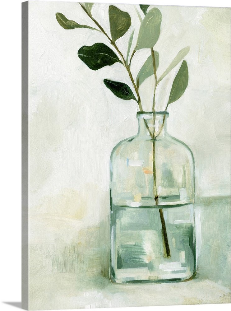 Simple serenity: A Zen Botanical Bathroom Wall Art Print