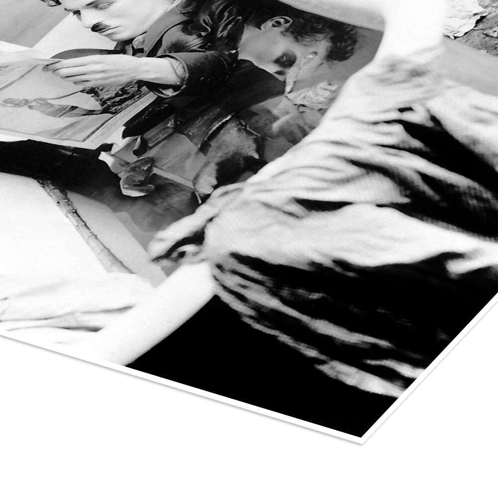 Charlie Chaplin Wall Art - Chaplin's Bath Vintage Print