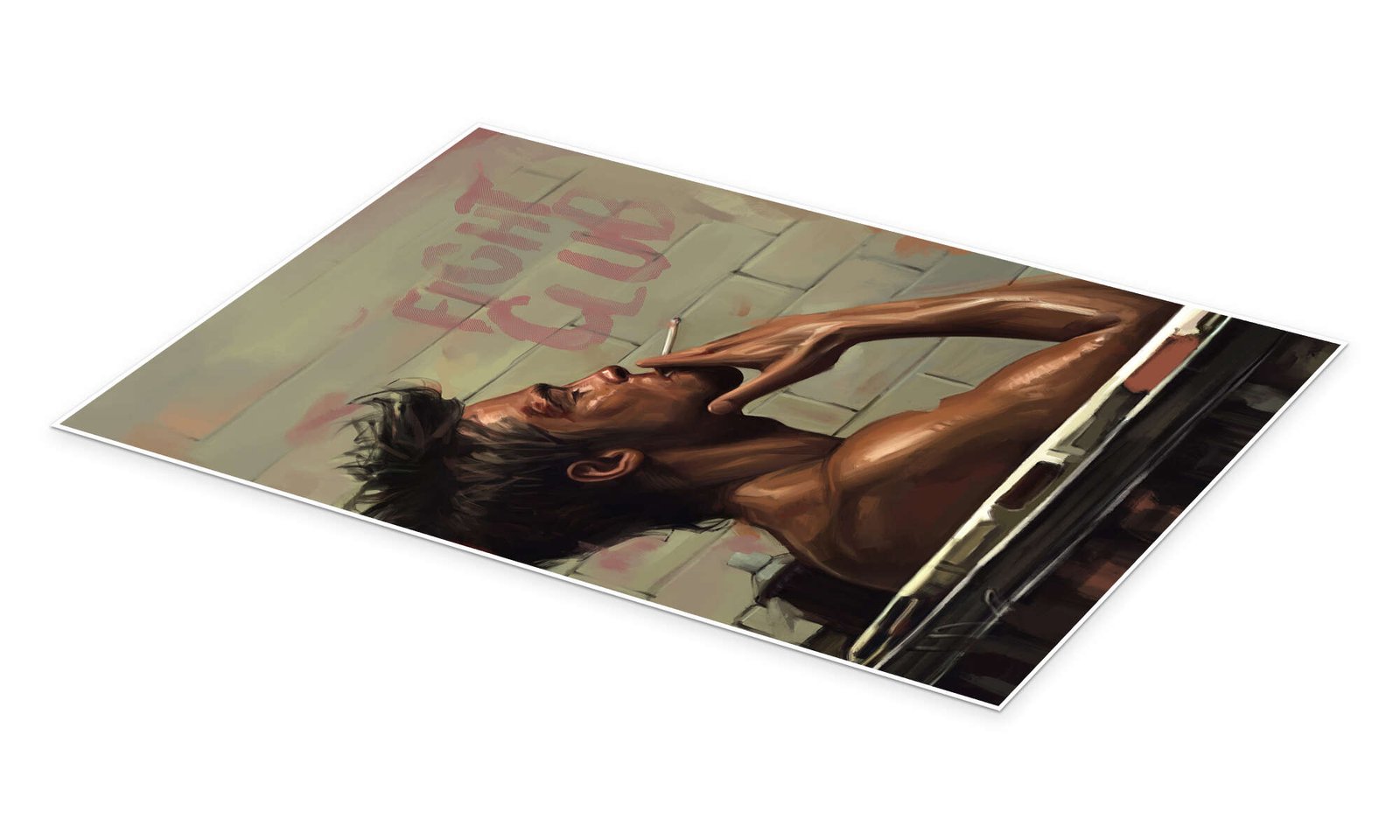 Fight Club Wall Art - Project Mayhem's Architect Vintage