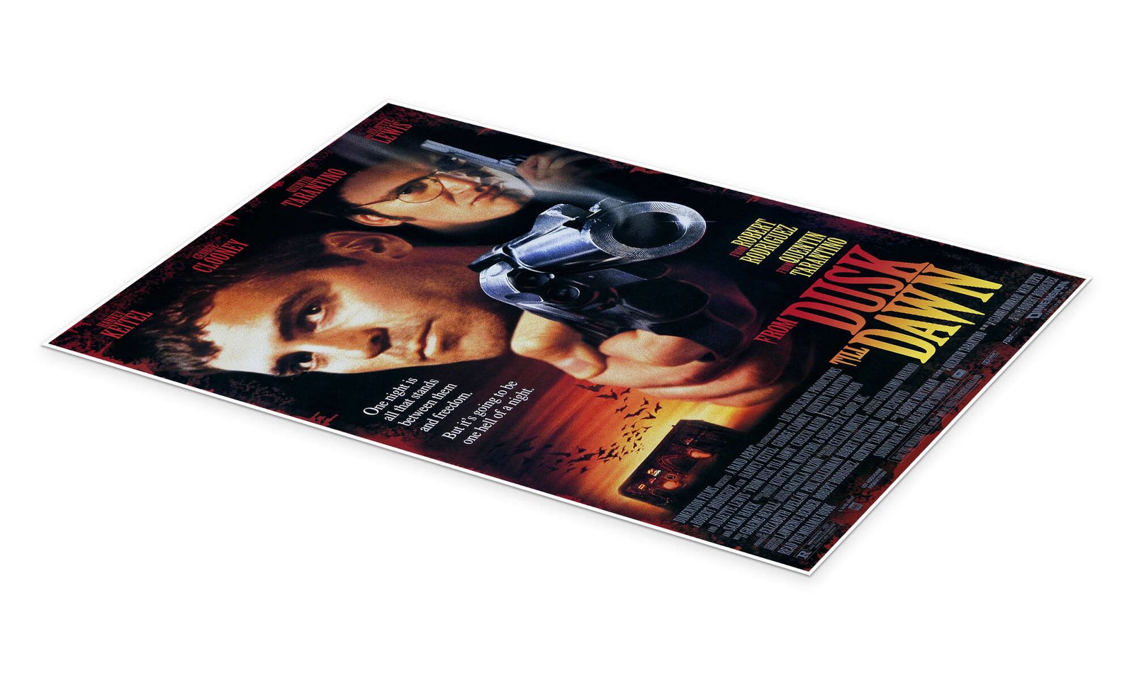 From Dusk Till Dawn Poster - Vintage 90s Movie Art