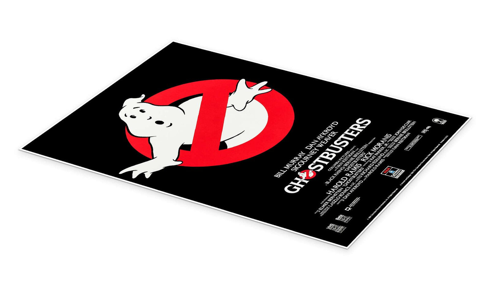 Ghostbusters Poster - Who You Gonna Call? Vintage Movie Art