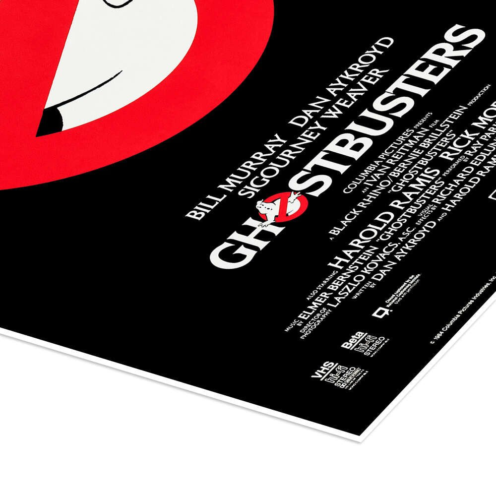 Ghostbusters Poster - Who You Gonna Call? Vintage Movie Art