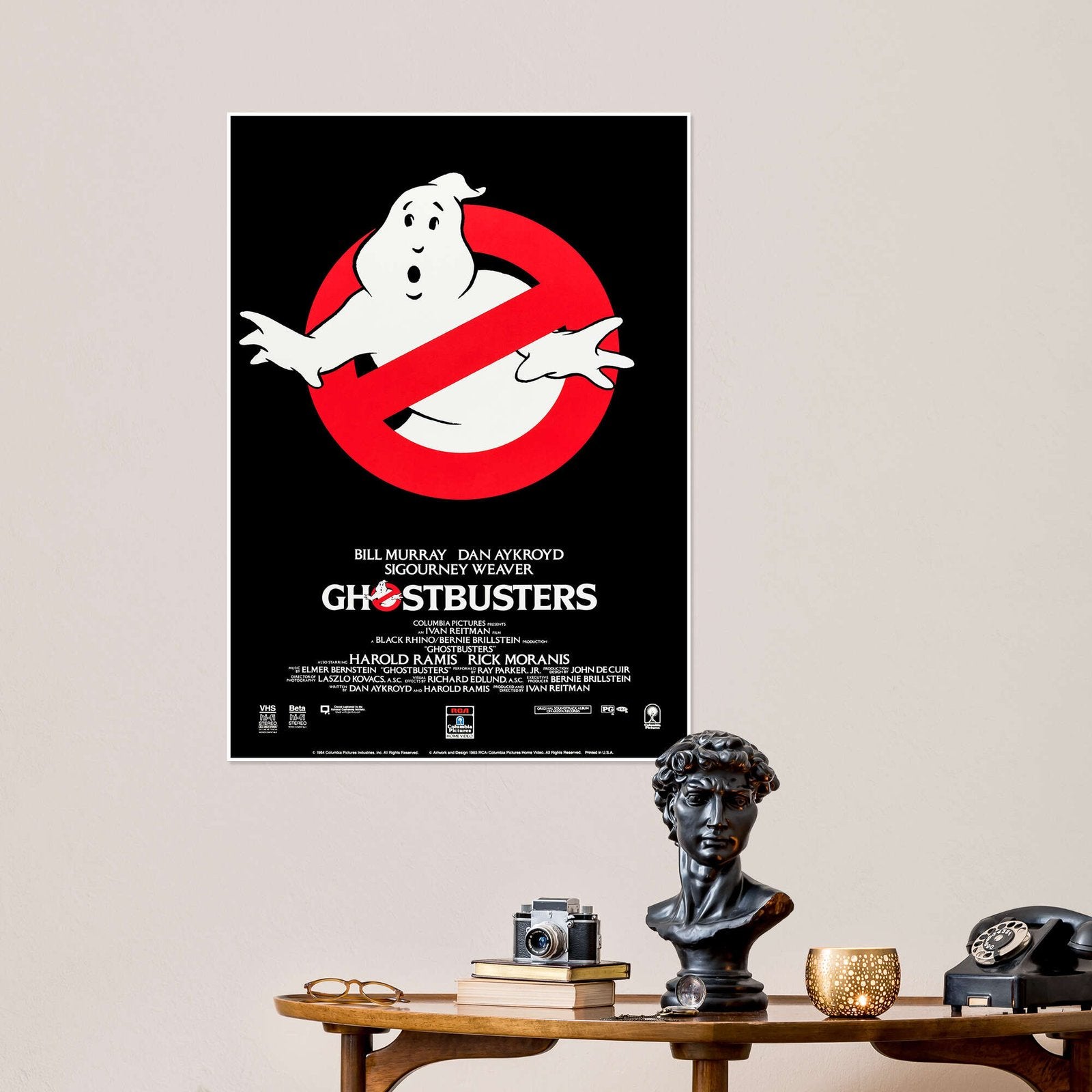 Ghostbusters Poster - Who You Gonna Call? Vintage Movie Art