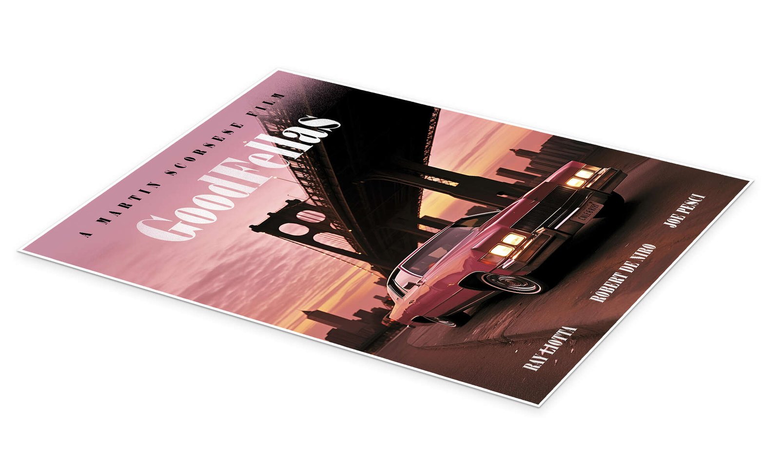 Goodfellas: An Iconic Minimalist Martin Scorsese Movie Poster