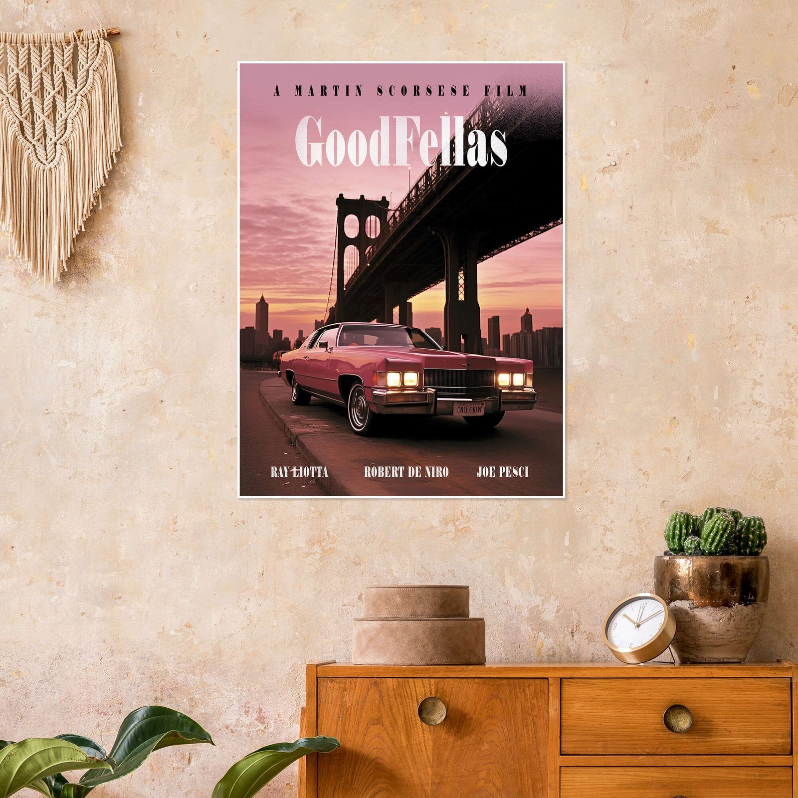 Goodfellas: An Iconic Minimalist Martin Scorsese Movie Poster