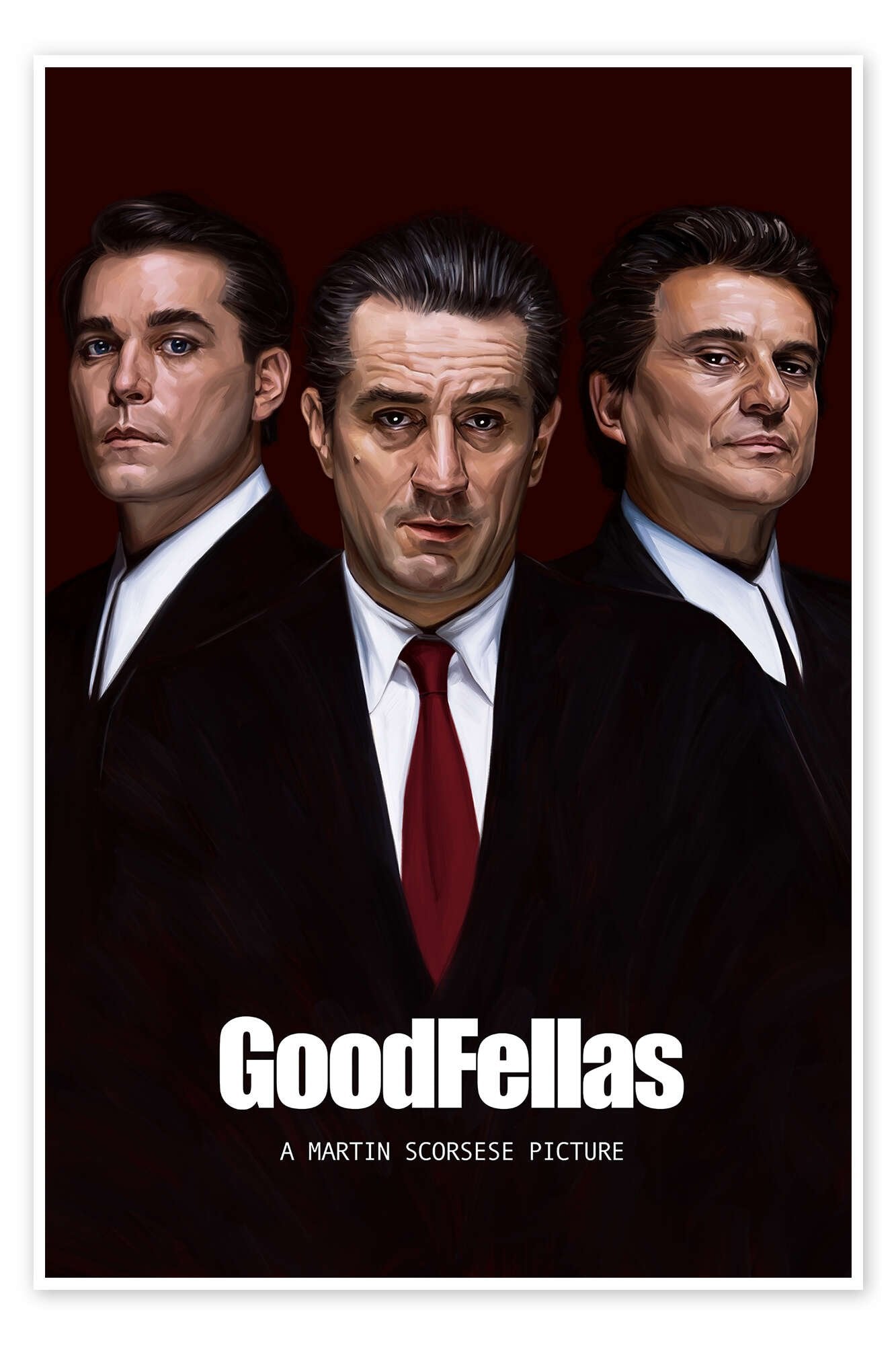 Goodfellas: An Iconic Minimalist Martin Scorsese Movie Poster
