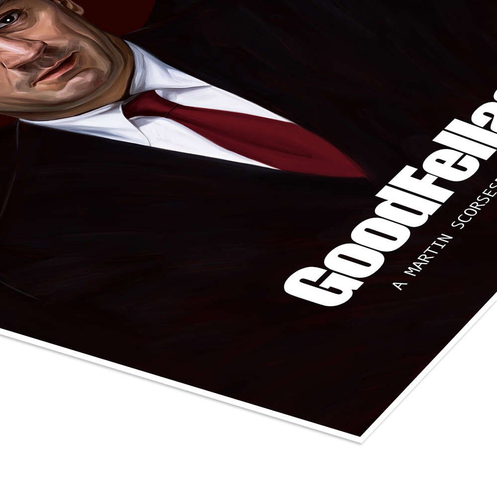 Goodfellas: An Iconic Minimalist Martin Scorsese Movie Poster