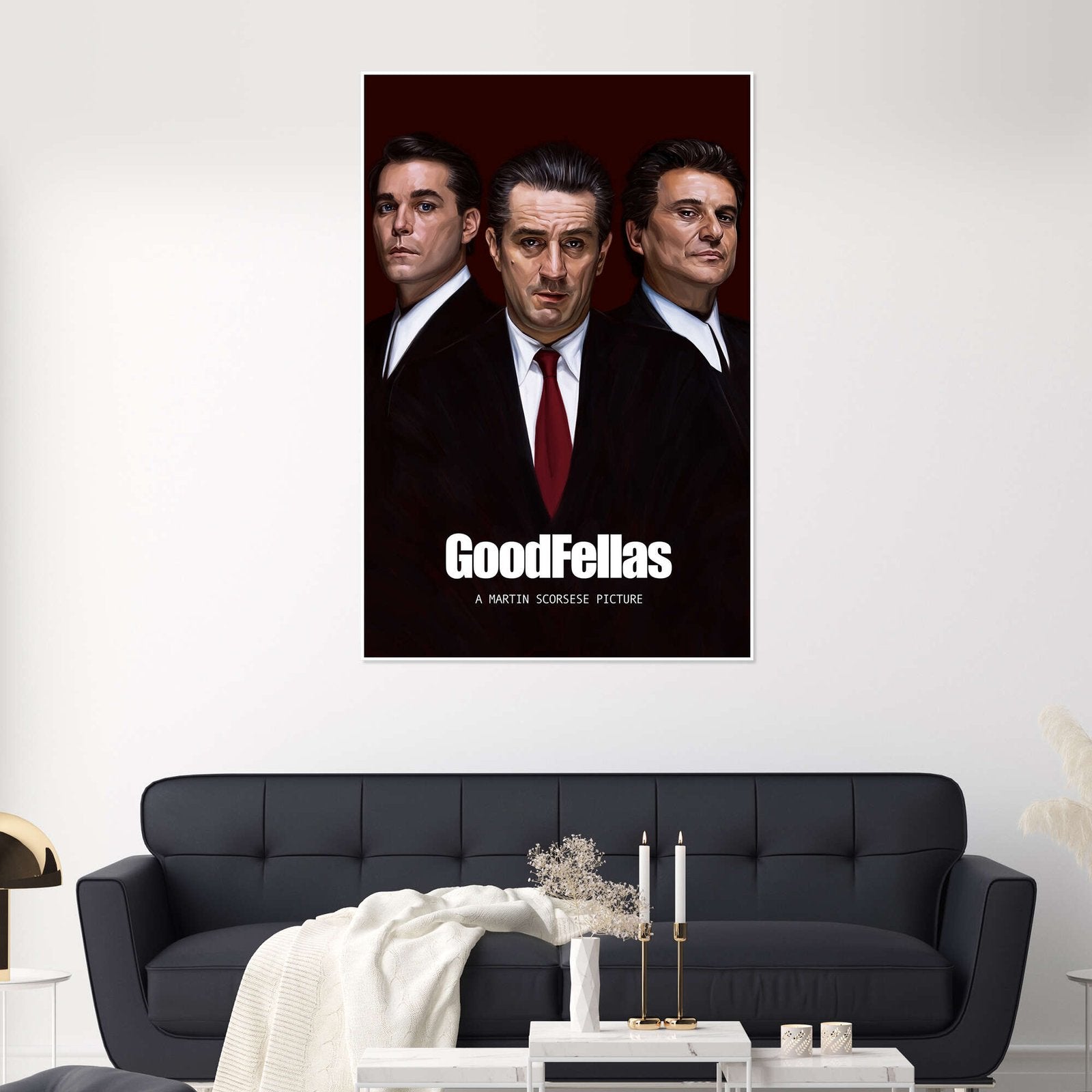 Goodfellas: An Iconic Minimalist Martin Scorsese Movie Poster