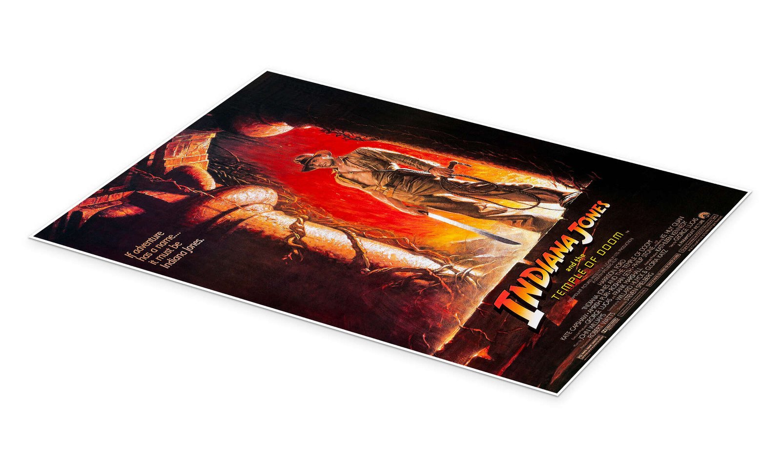 Indiana Jones Poster - Fortune and Glory Vintage Art