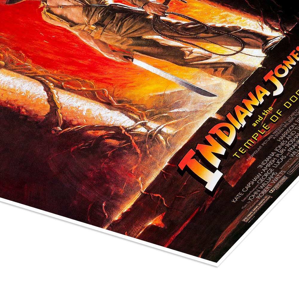 Indiana Jones Poster - Fortune and Glory Vintage Art