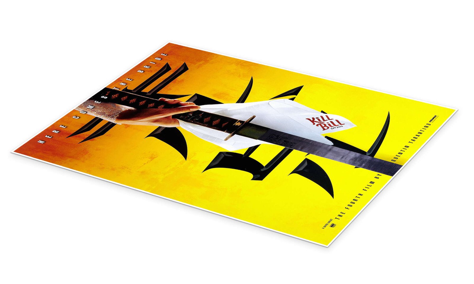 A Roaring Rampage: A Vintage Kill Bill Movie Wall Art