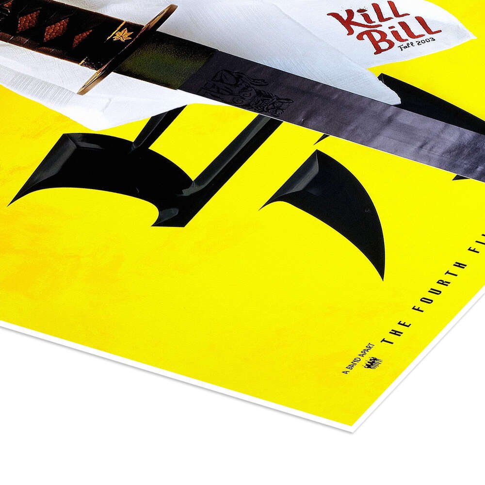 A Roaring Rampage: A Vintage Kill Bill Movie Wall Art