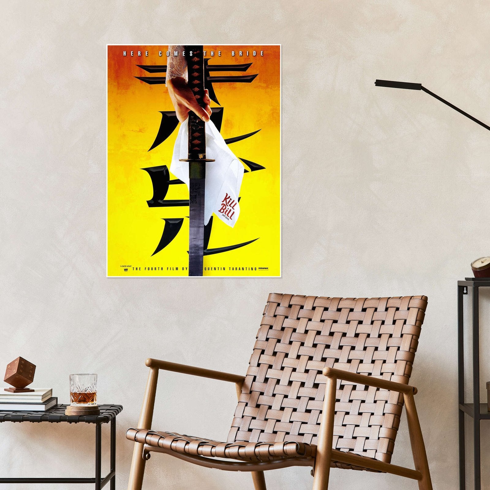 A Roaring Rampage: A Vintage Kill Bill Movie Wall Art