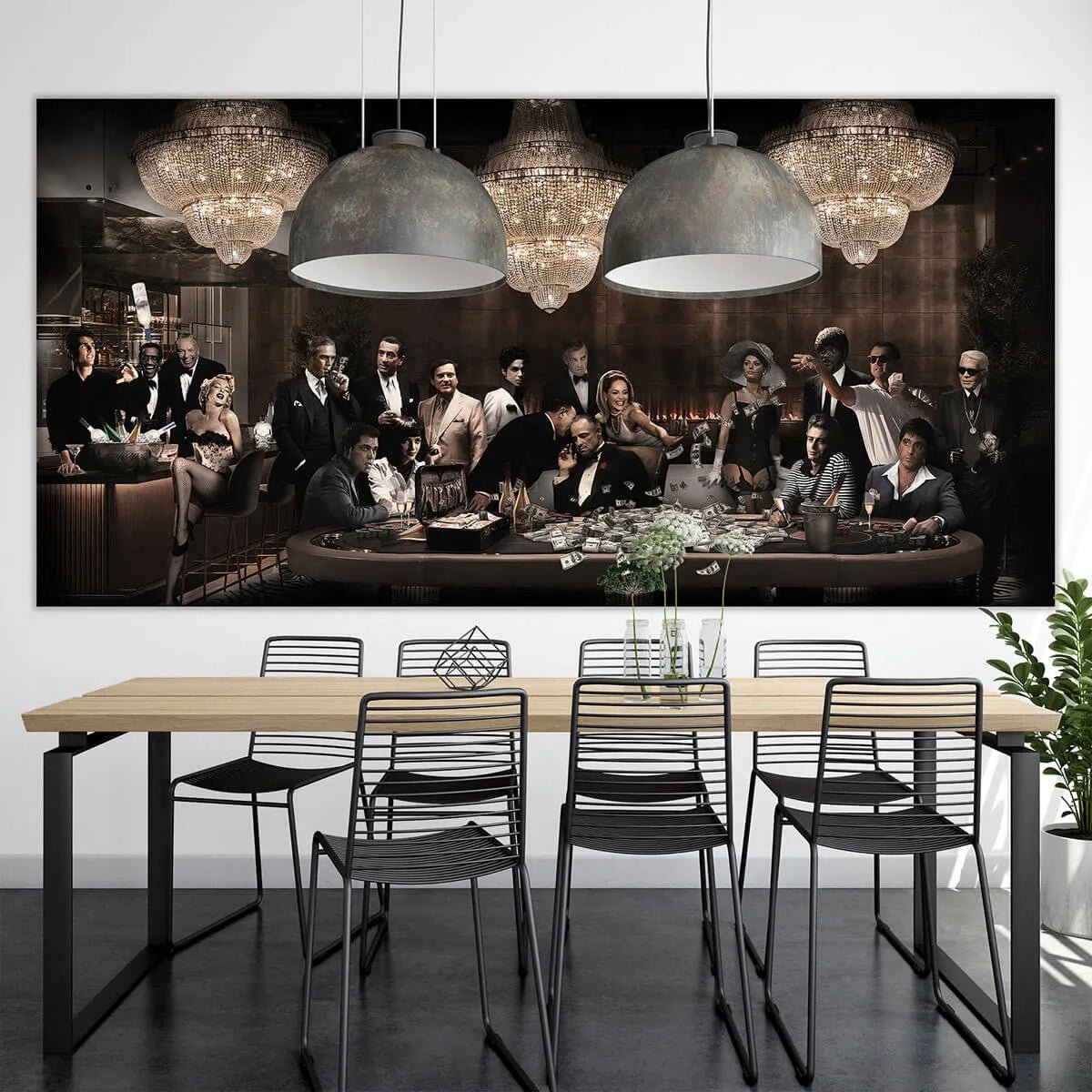 The Winner's Circle: An Epic Pop Art Legends Movie Wall Art Collage