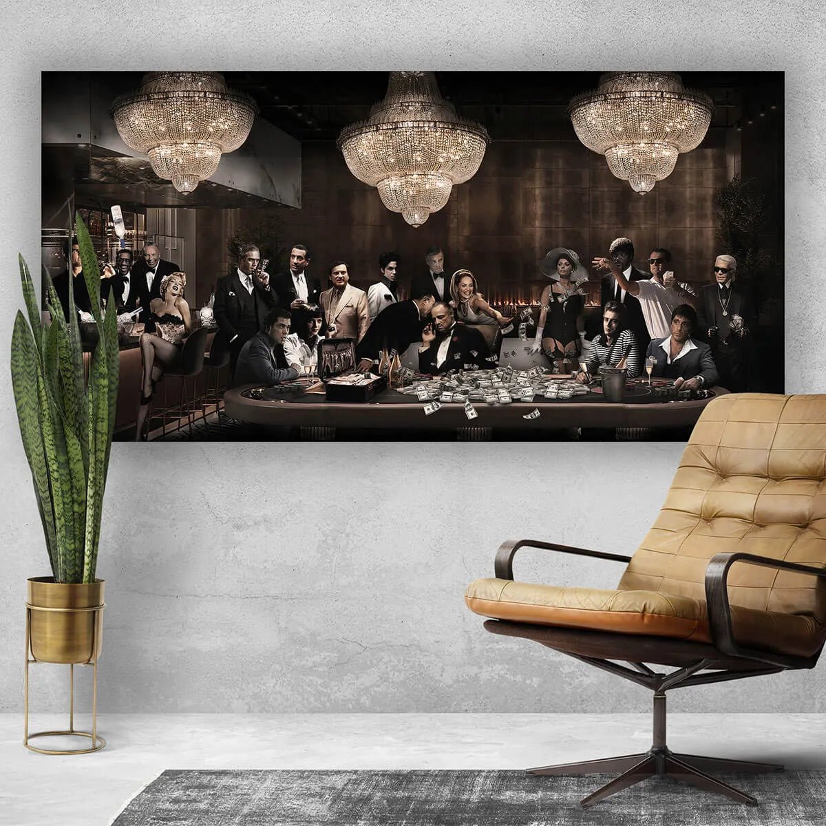 The Winner's Circle: An Epic Pop Art Legends Movie Wall Art Collage